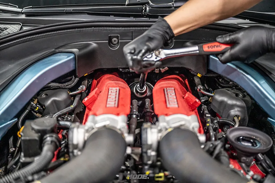 Ferrari Roma ambient lighting - Ferrari Roma Ambient Lighting Review: Cost & Results photo 4