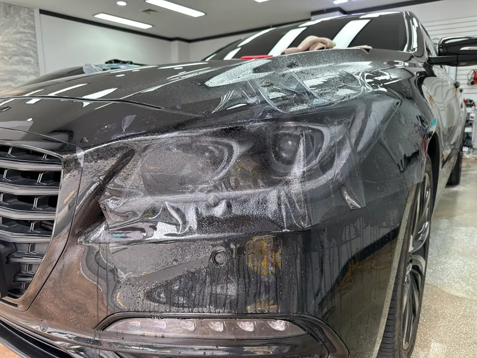 Genesis G80 PPF施工事例|韓国での実例と費用目安 施工写真 3-1