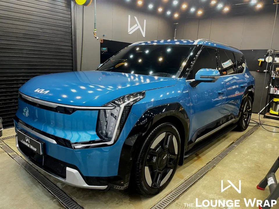 Kia EV9のカーラッピング事例｜費用目安・仕上がり 施工写真 2-1