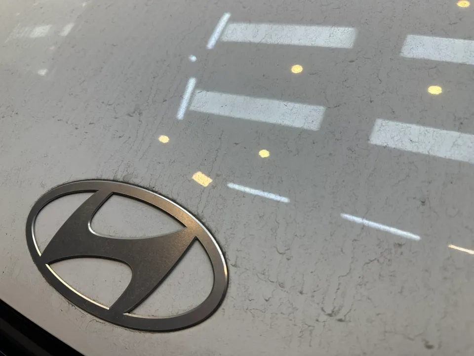 Hyundai Grandeur GN7のガラスコーティング事例｜韓国での施工 施工写真 2-1