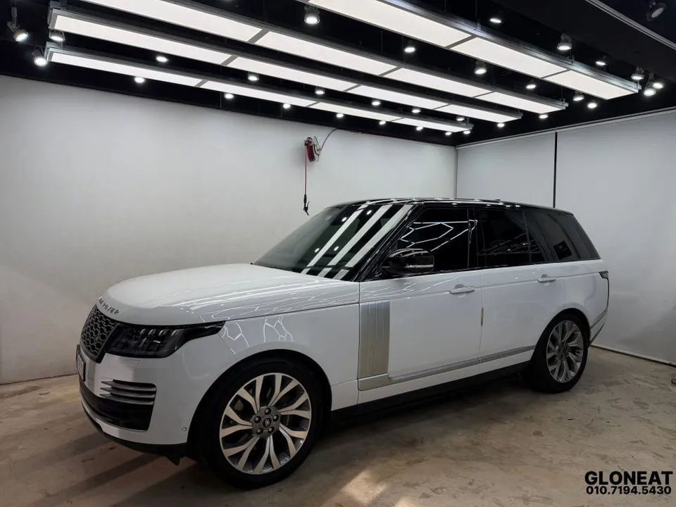 Land Rover Range Rover Vogue window tinting installation result
