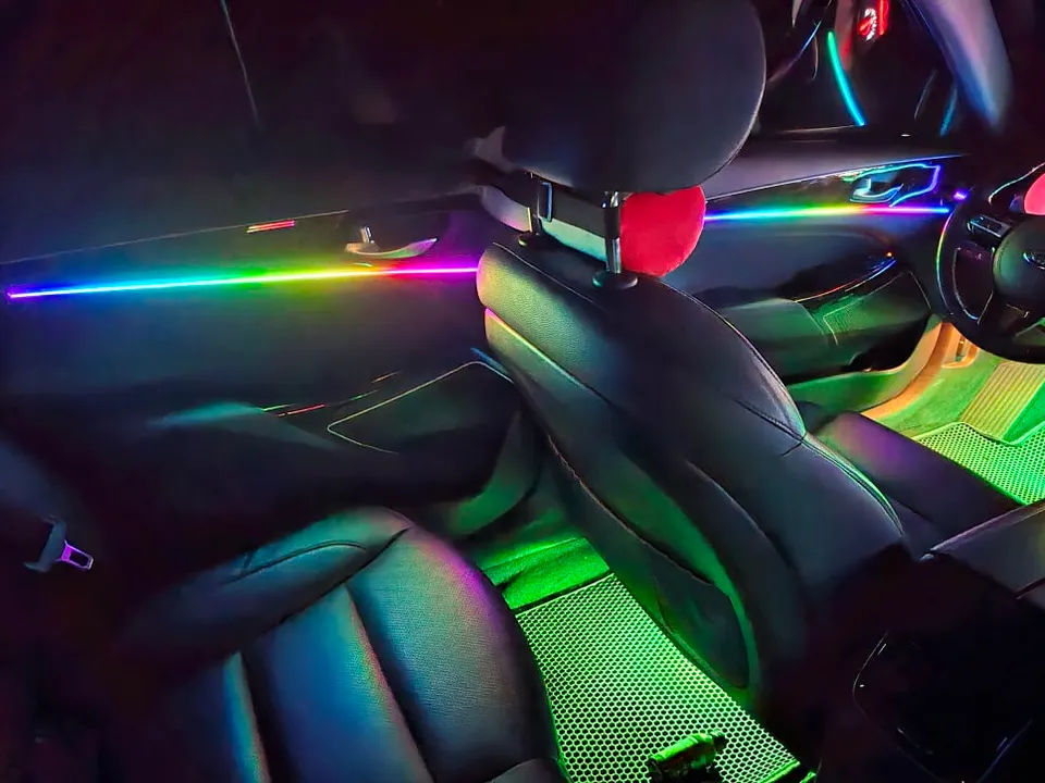 Kia K7 Ambient Lighting Review: SB Moving Ambient Upgrade