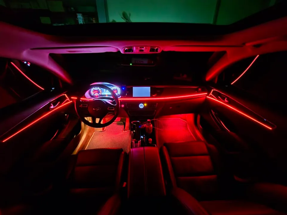 Kia K7 ambient lighting - Kia K7 Ambient Lighting Review: SB Moving Ambient Upgrade photo 4