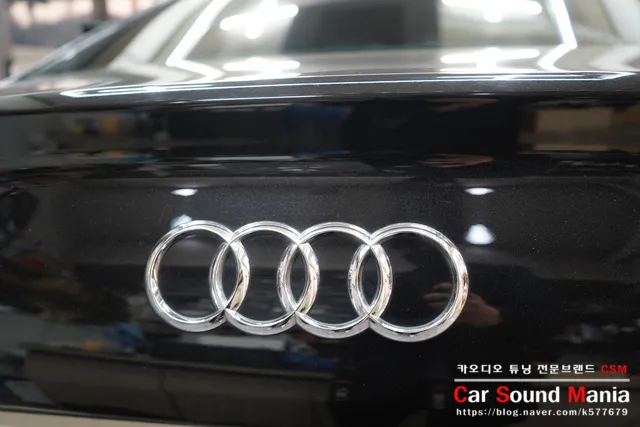 Audi A6 car audio installation result
