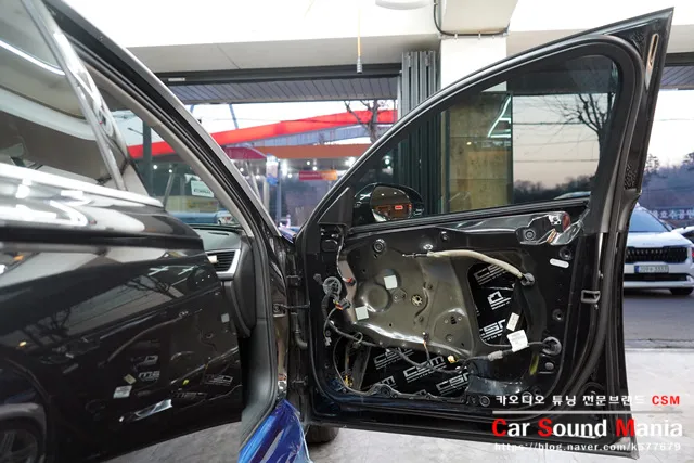 Audi A6のカーオーディオ施工事例 施工写真 2-2