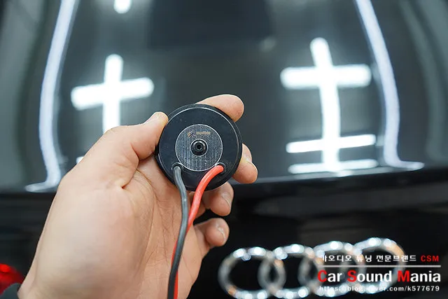 Audi A6のカーオーディオ施工事例 施工写真 1-3