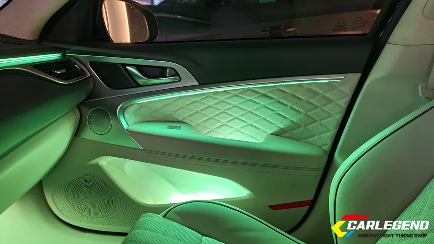 Genesis G70 ambient lighting - Genesis G70 Ambient Lighting Review: Enhanced Interior LED Mood photo 4