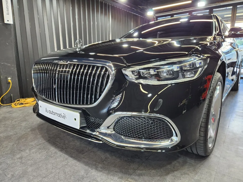 Mercedes-Benz S-Classのカーオーディオ施工事例 施工写真 1-1