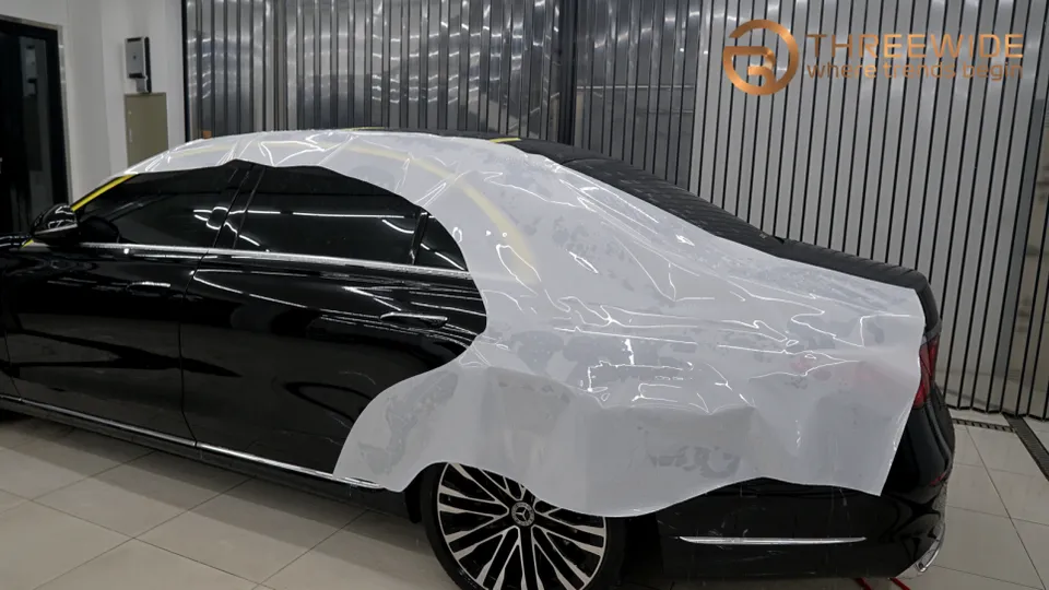 メルセデス・ベンツ S580 PPF施工事例|費用目安と仕上がり 施工写真 2-3
