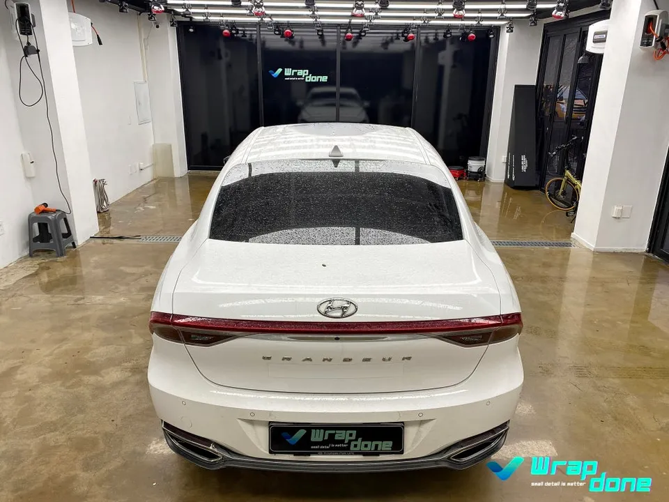 Hyundai Grandeur IG vinyl wrap - Hyundai Grandeur IG Vinyl Wrap Review — Cost & Results photo 5