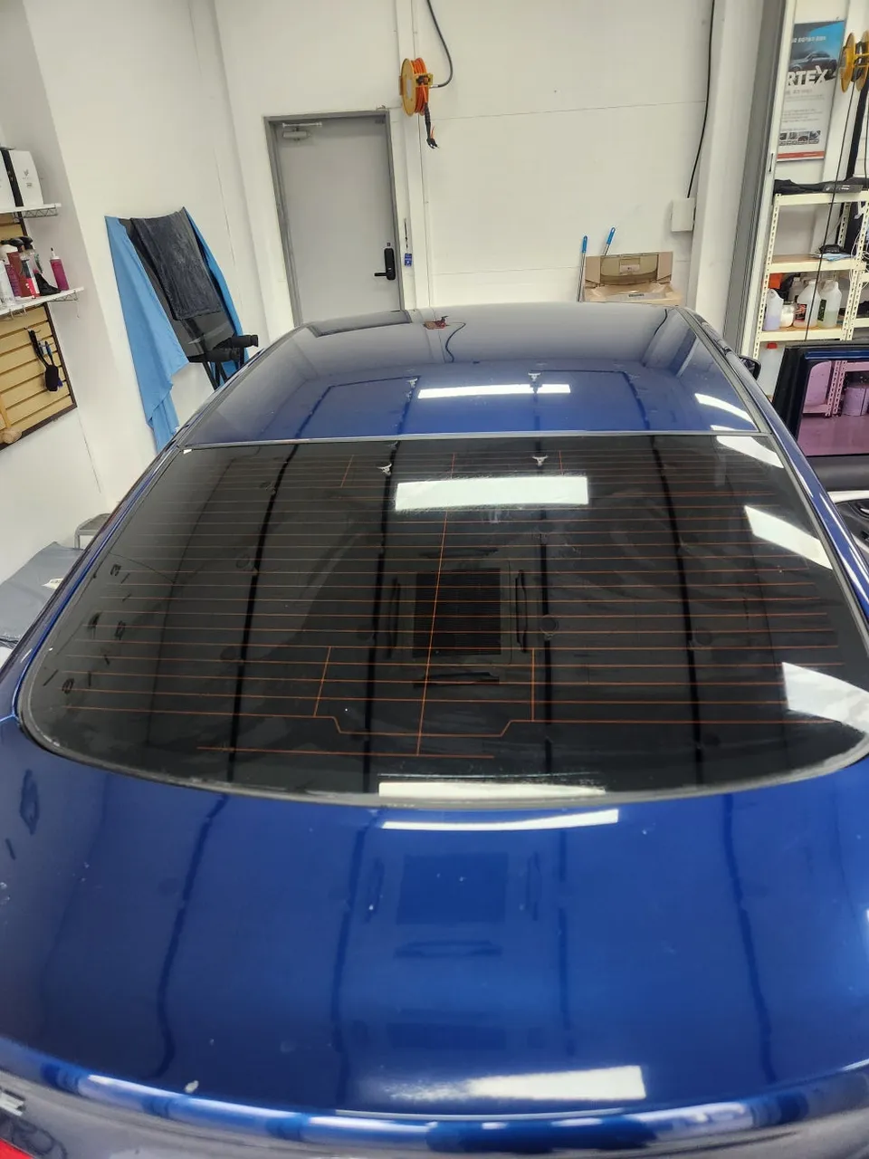 Hyundai Elantraのカーフィルム施工事例｜費用目安・仕上がり 施工写真 3-1