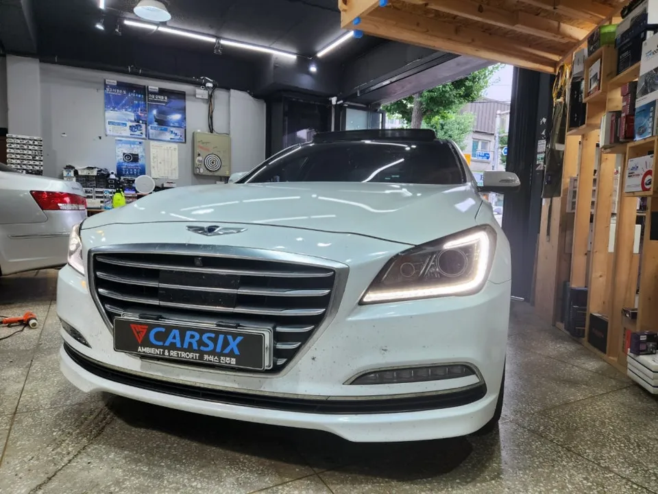Genesis Genesis DH vinyl wrap installation result