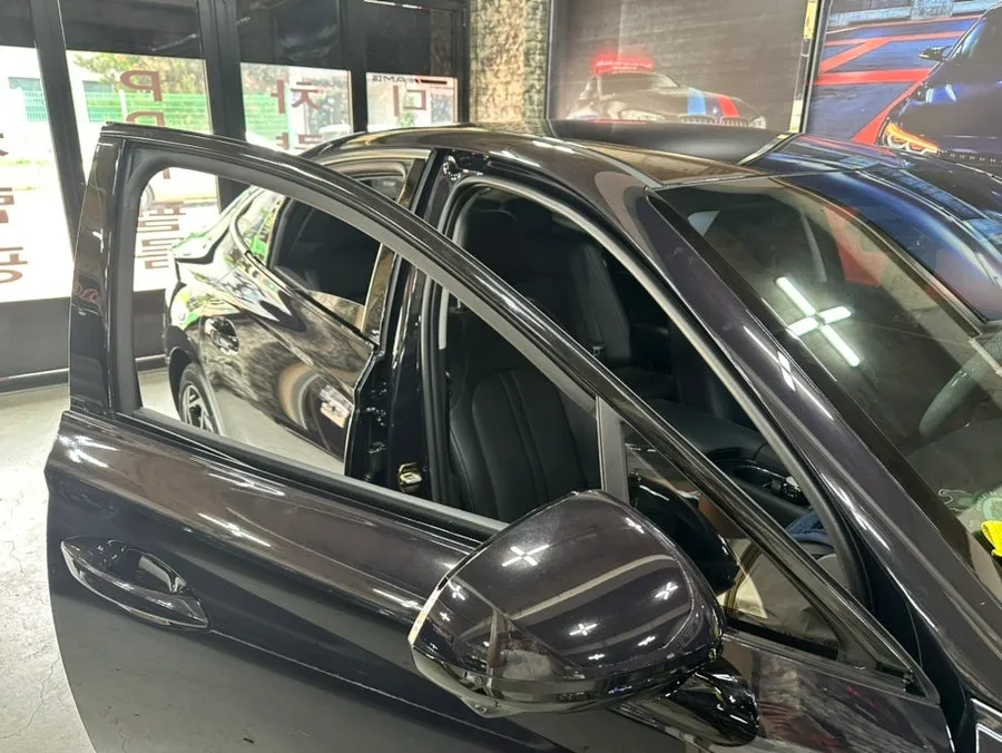 Hyundai Sonata DN8 vinyl wrap - Hyundai Sonata DN8 Vinyl Wrap Installation Review — Cost photo 3