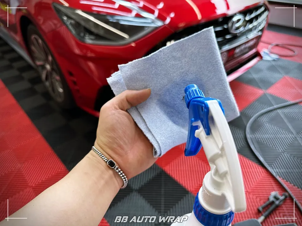 Hyundai Elantra PPF施工事例｜費用目安と仕上がり 施工写真 3-3
