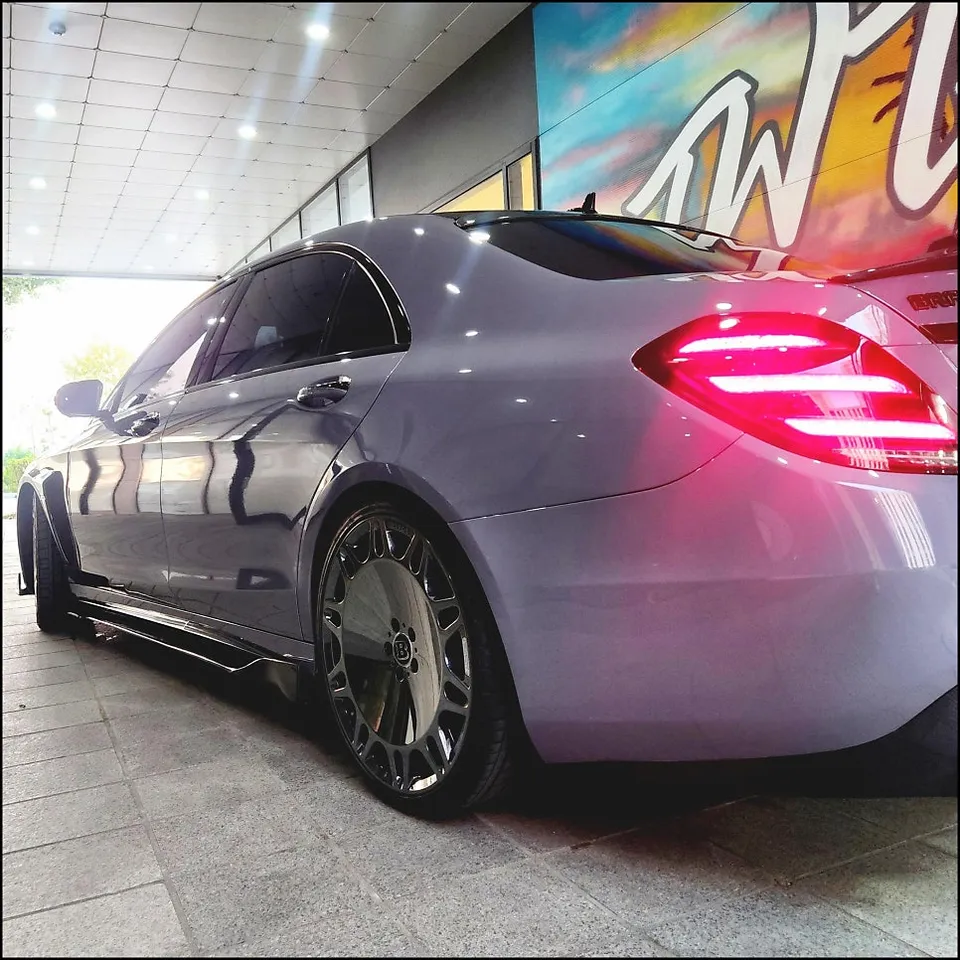 Mercedes-Benz S-Class PPF施工事例|韓国でのカスタム 施工写真 2-1