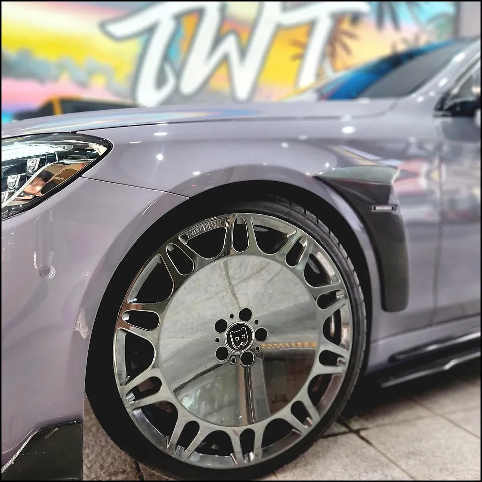 Mercedes-Benz S-Class PPF施工事例|韓国でのカスタム 施工写真 3-1