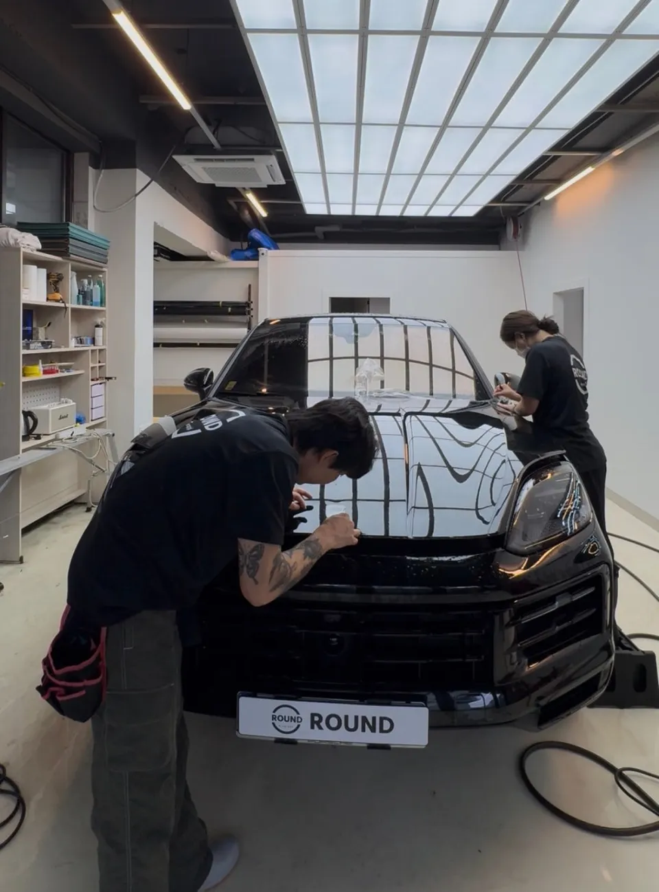 Porsche CayenneのPPF施工事例｜費用目安・仕上がり 施工写真 2-2