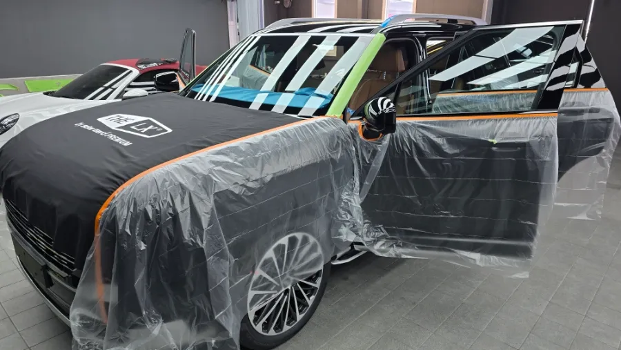 Hyundai Palisade new car package installation result