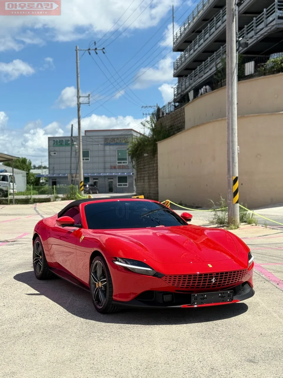 Ferrari RomaのPPF施工事例｜韓国での実例 施工写真 2-3