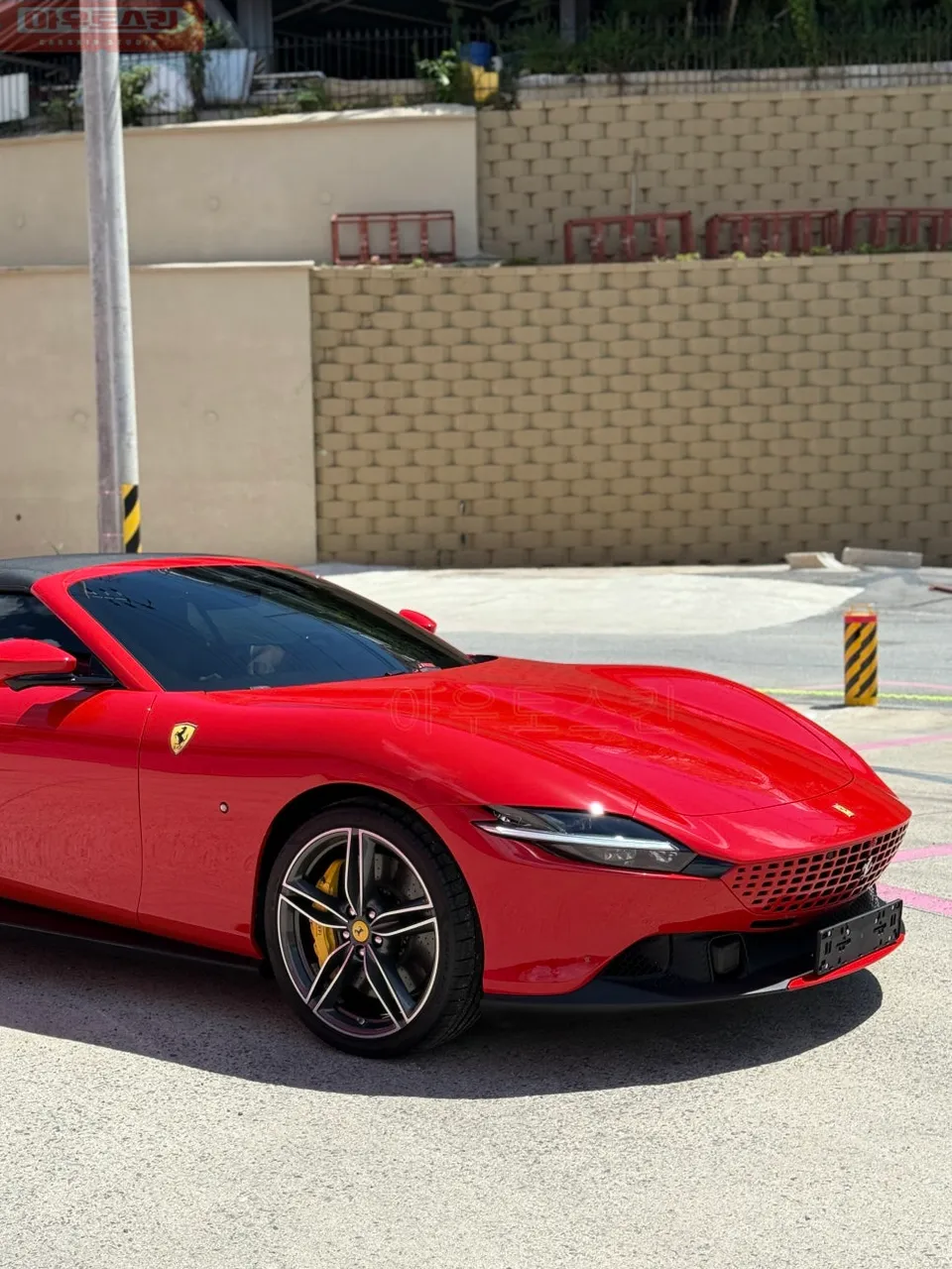 Ferrari RomaのPPF施工事例｜韓国での実例 施工写真 3-3
