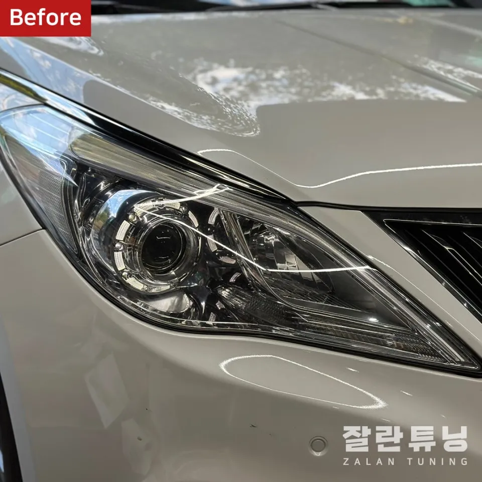 Hyundai Azeraのカーラッピング事例|費用目安・仕上がり 施工写真 3-1