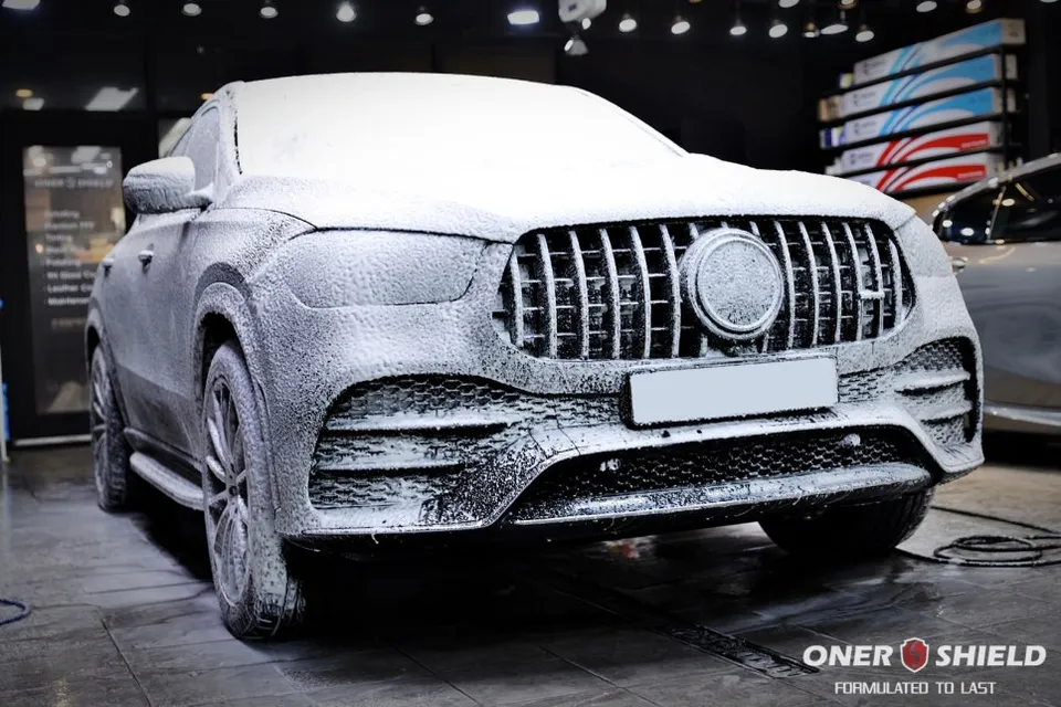Mercedes-Benz GLEのPPF施工事例|費用目安と仕上がり 施工写真 1-2