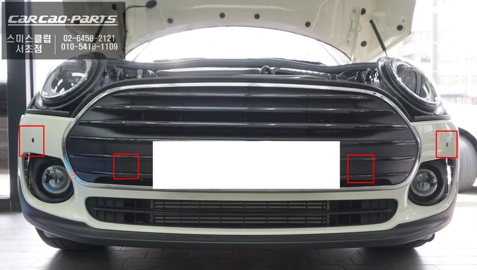 MINI Clubman oem options - MINI Clubman OEM Front Sensors Installation Review photo 3