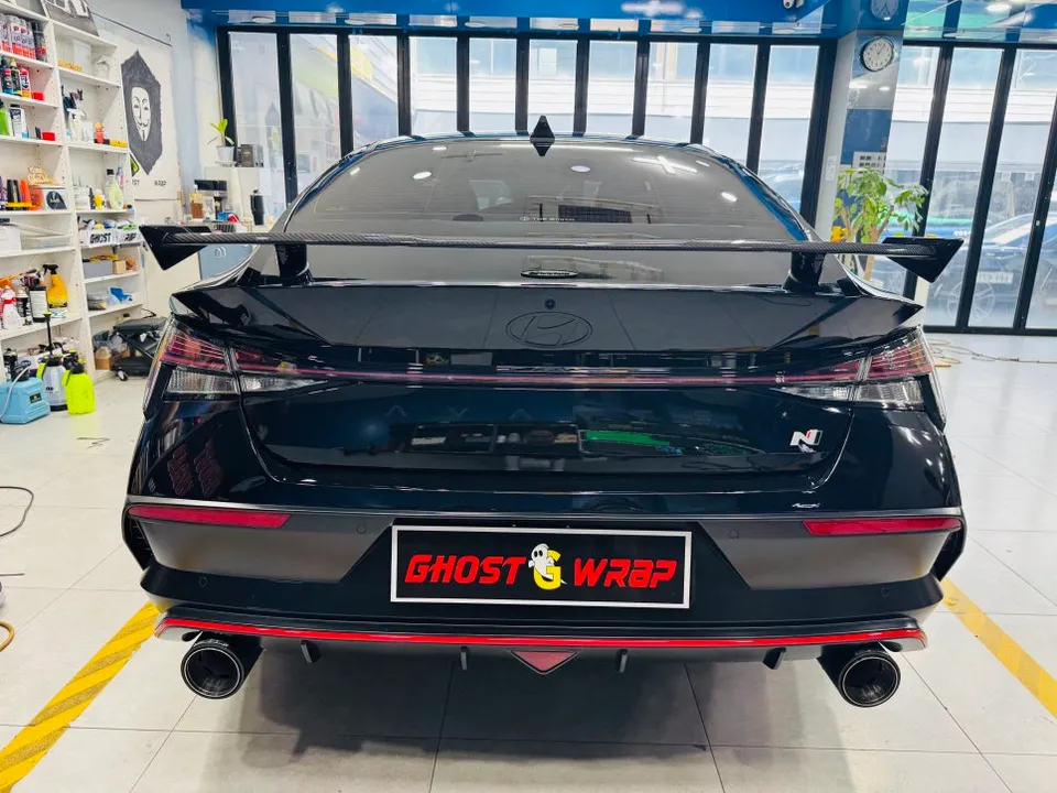 Hyundai Elantra N vinyl wrap - Hyundai Elantra N Vinyl Wrap Review — Cost & Results photo 3