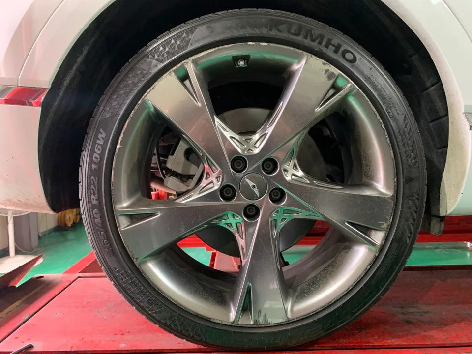 Genesis GV80 wheel repair - Genesis GV80 Wheel Repair Review - Restored to Original Look photo 3