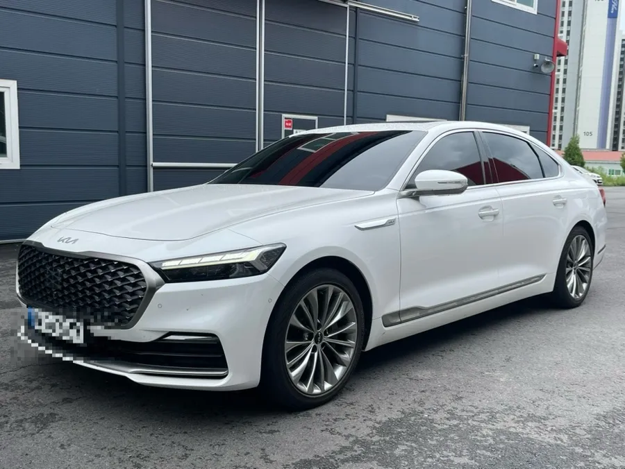 Kia K900のホイールリペア・塗装事例 施工写真 2