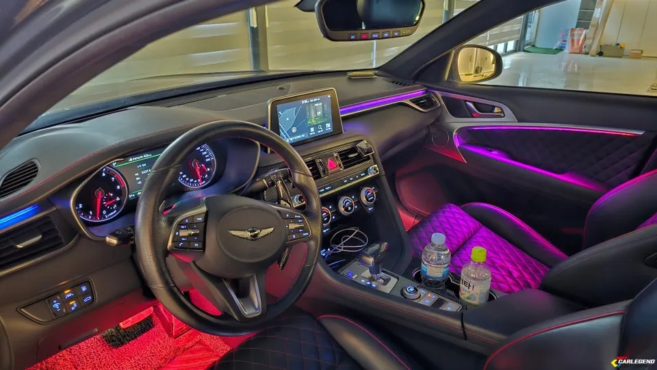 Genesis G70 ambient lighting - Genesis G70 Ambient Lighting Upgrade - Enhanced Interior photo 4