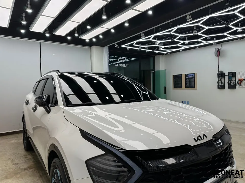 Kia Sportage NQ5のガラスコーティング事例|費用目安・仕上がり 施工写真 2-3
