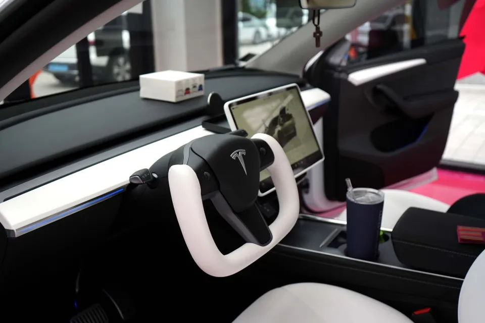 Tesla Model Y ambient lighting review