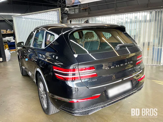 Genesis GV80のカーフィルム施工事例｜費用目安と仕上がり 施工写真 2-3