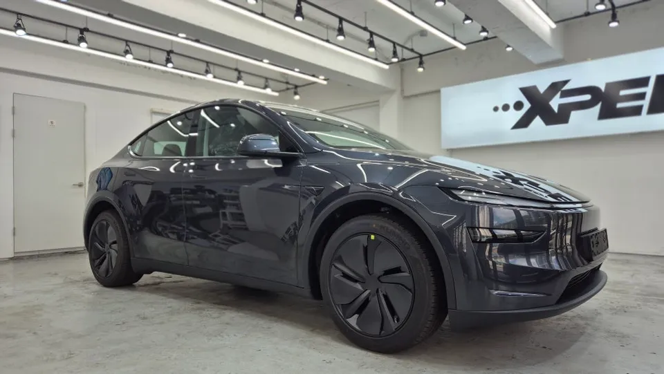 Tesla Model Yのホイールリペア・塗装事例 施工写真 5