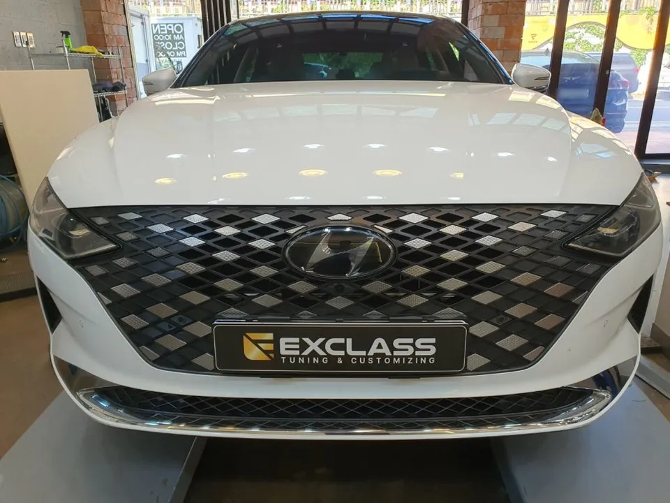 Hyundai Grandeur IG seat ventilation installation result