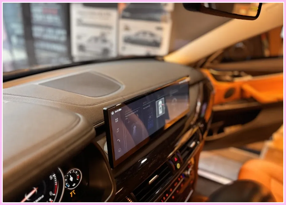 BMW X5 F15のAndroid Auto・CarPlay取付事例 施工写真 6