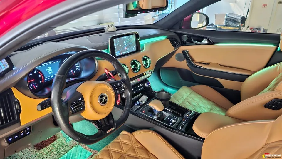 Kia Stinger ambient lighting - Kia Stinger Ambient Lighting Review: Subtle Mood Upgrade photo 3