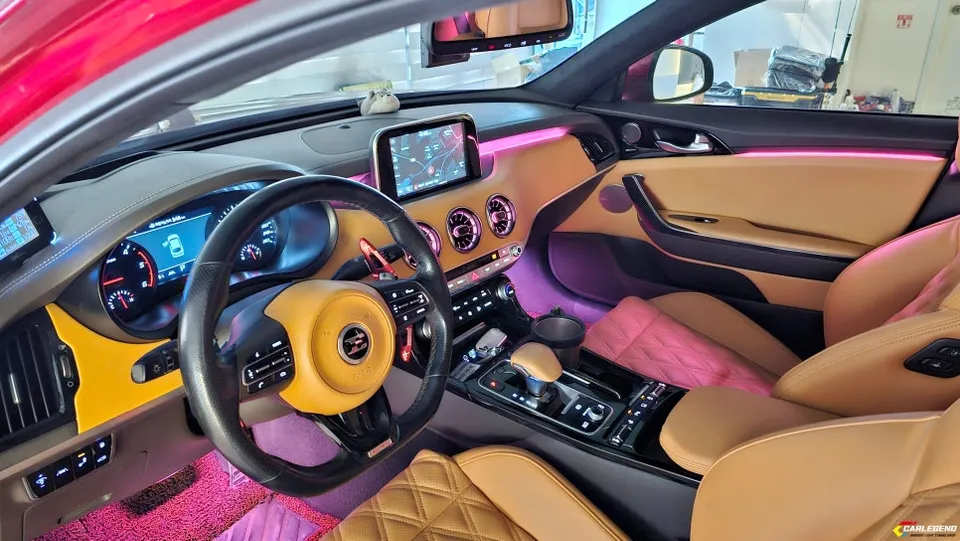 Kia Stinger ambient lighting - Kia Stinger Ambient Lighting Review: Subtle Mood Upgrade photo 4