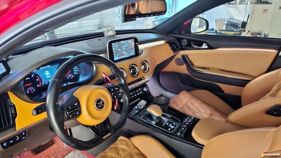 Kia Stinger ambient lighting - Kia Stinger Ambient Lighting Review: Subtle Mood Upgrade photo 5