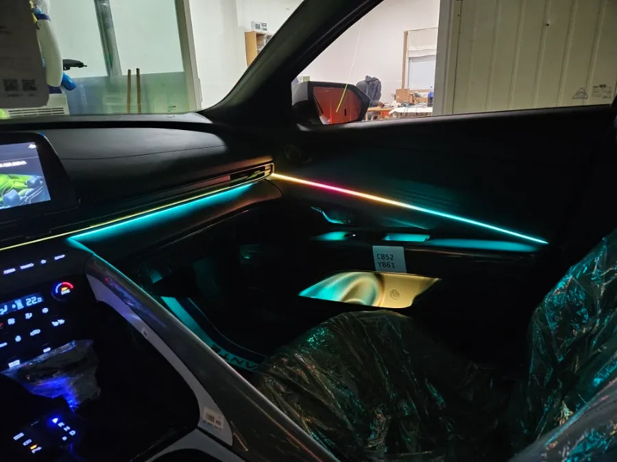 Hyundai Elantra CN7 ambient lighting - Hyundai Elantra CN7 Ambient Lighting Review photo 5