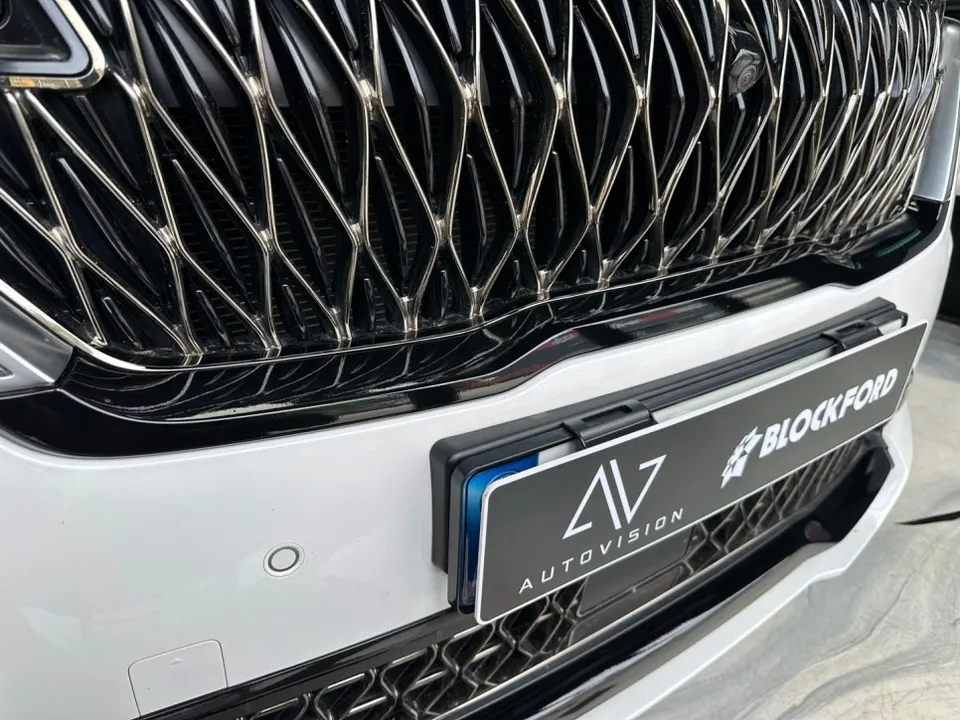 Kia Carnival 4th Genのカーラッピング事例 施工写真 4-2