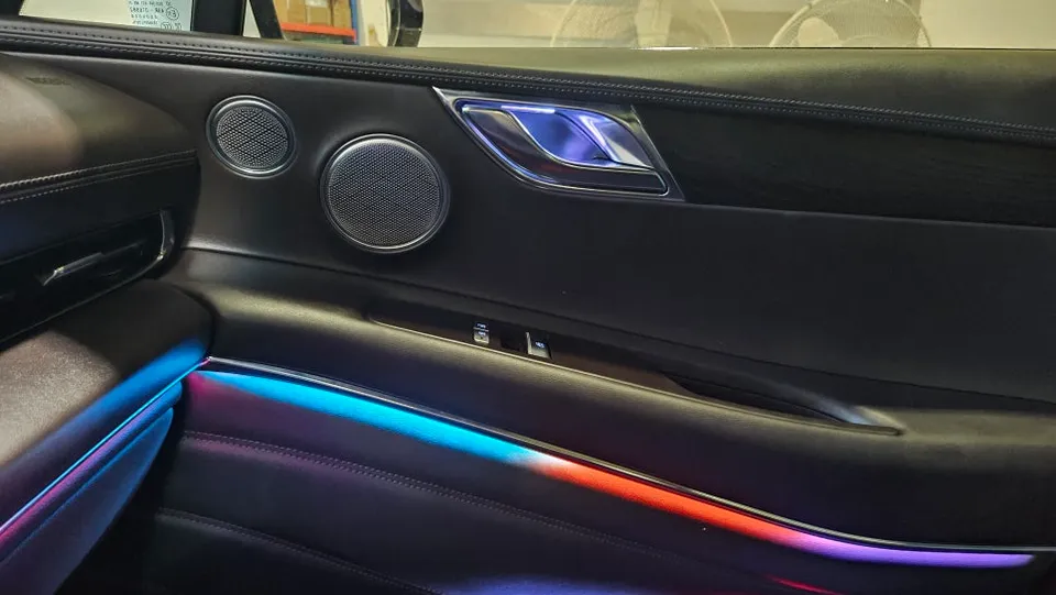 Genesis GV80 ambient lighting - Genesis GV80 Ambient Lighting Upgrade Review photo 4