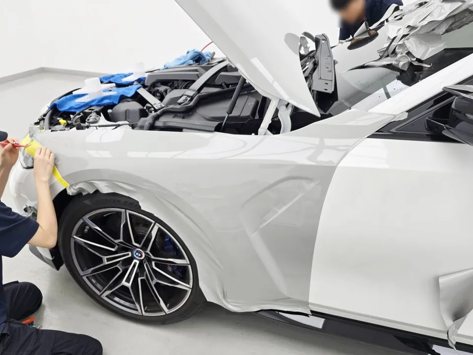 BMW M3のカーラッピング事例｜費用目安・仕上がり 施工写真 2-2