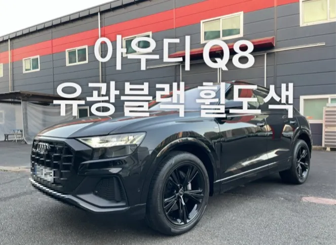 Audi Q8 Gloss Black Wheel Refinishing Review