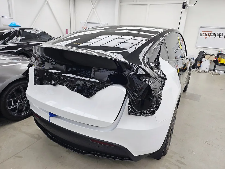 Tesla TeslaのブラックPPF施工事例|費用目安・仕上がり 施工写真 2-2