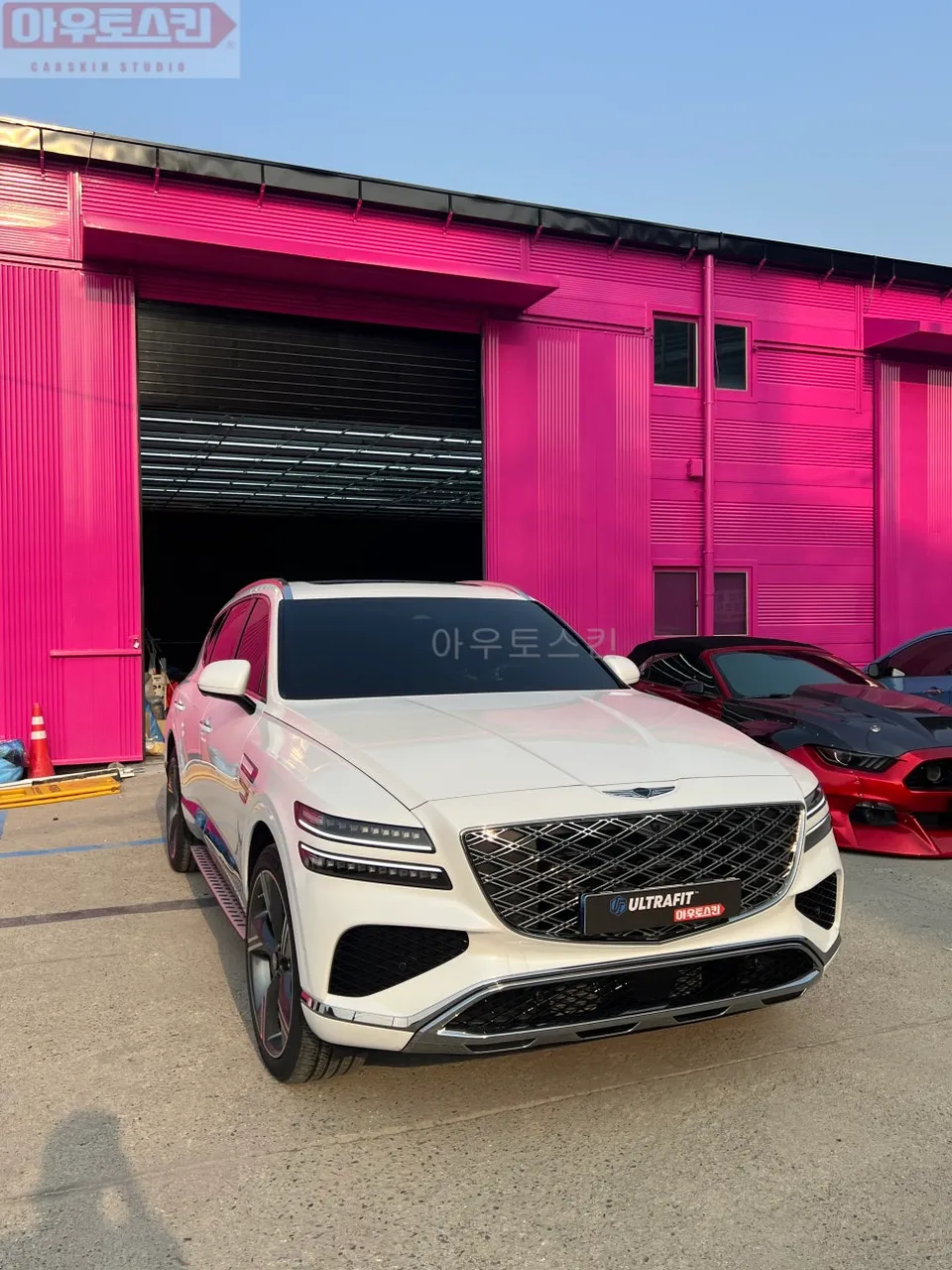 Genesis GV80 PPF施工事例|韓国での実例紹介 施工写真 3-3