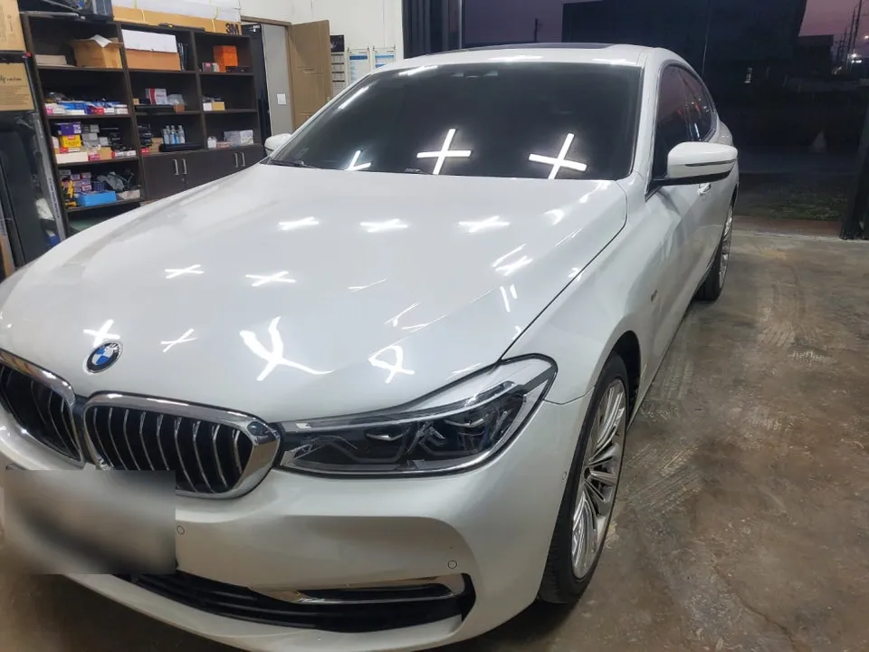 BMW 6 Series dash cam installation result