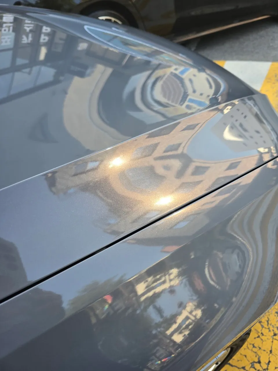 VW ゴルフ7世代 カーラッピング事例｜高級感ある仕上がり 施工写真 1-2