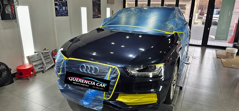 Audi A3のガラスコーティング事例|費用目安・仕上がり 施工写真 1-3